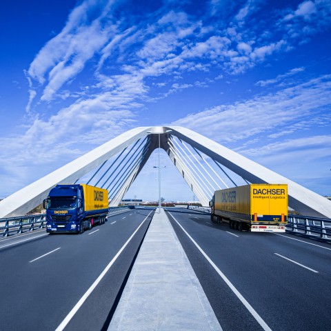 Straßentransporte von DACHSER 