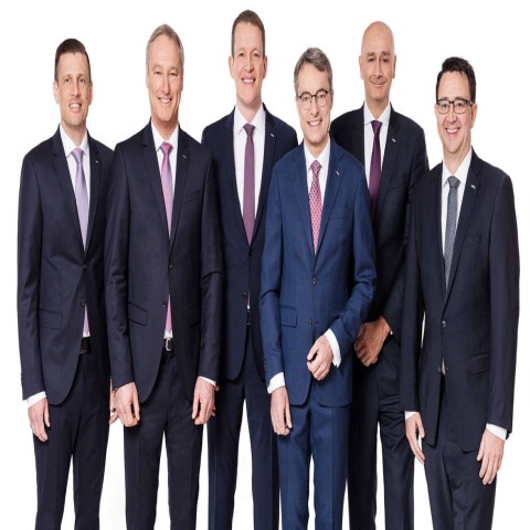 v.l.n.r: Alexander Tonn, Managing Director European Logistics Germany (ab 1.1.2021 COO Road Logistics), Michael Schilling…