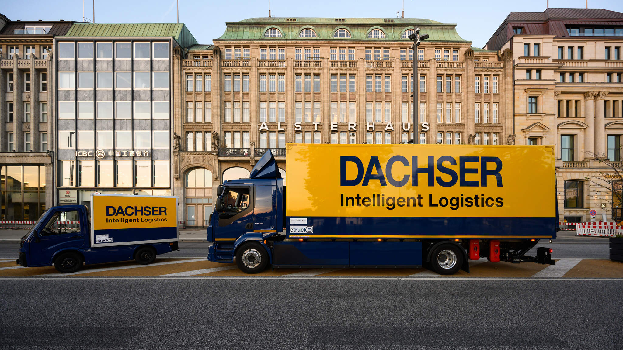 Das City-Logistik-Konzept Emission-Free Delivery nutzt elektrische Lieferwagen und Lastwagen.